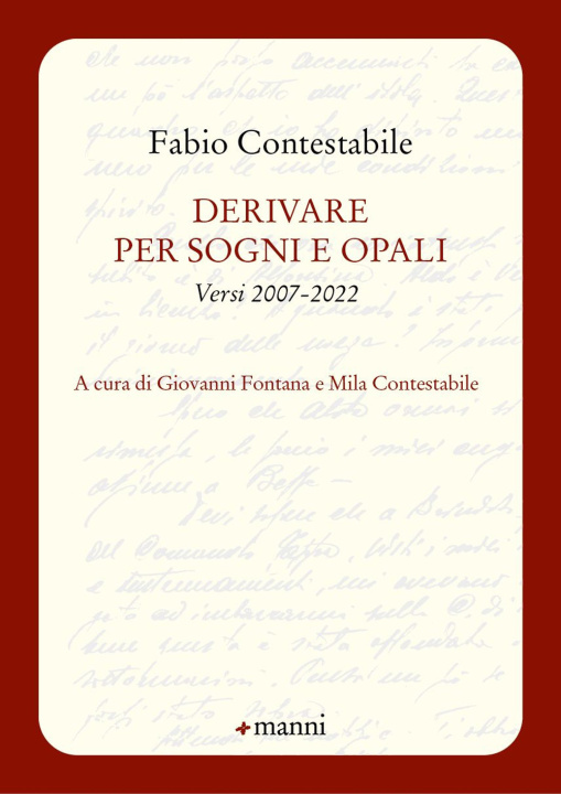 Knjiga Derivare per sogni e opali Fabio Contestabile