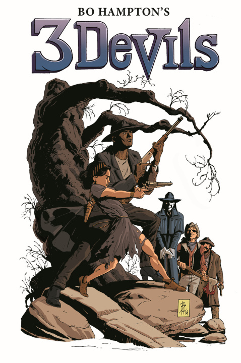 Knjiga 3 devils Bo Hampton