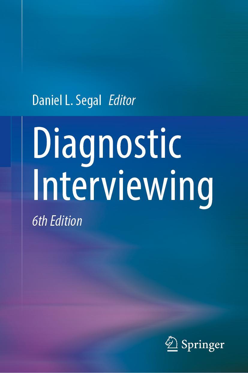 Knjiga Diagnostic Interviewing Daniel L. Segal