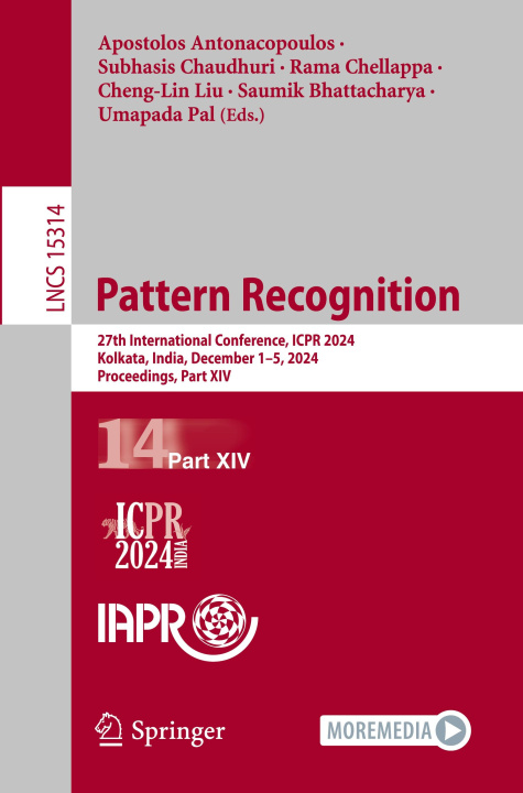 Książka Pattern Recognition Apostolos Antonacopoulos