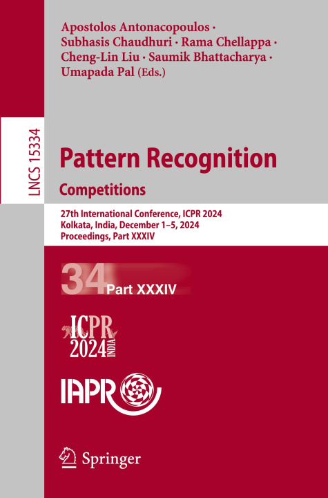 Knjiga Pattern Recognition. Competitions Apostolos Antonacopoulos