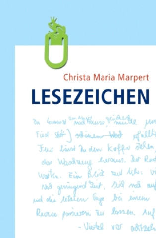 Knjiga Lesezeichen Christa Maria Marpert