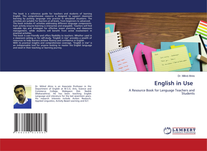 Kniha English in Use Dr. Milind Ahire