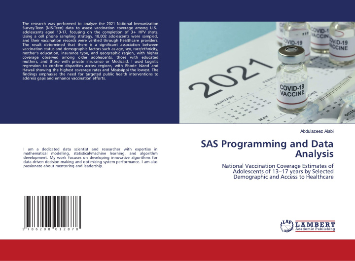 Knjiga SAS Programming and Data Analysis Abdulazeez Alabi