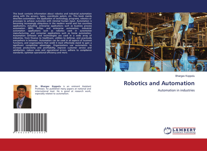 Knjiga Robotics and Automation Bhargav Koppolu