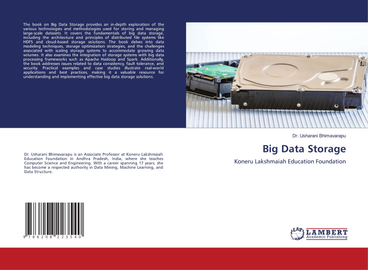 Knjiga Big Data Storage Dr. Usharani Bhimavarapu