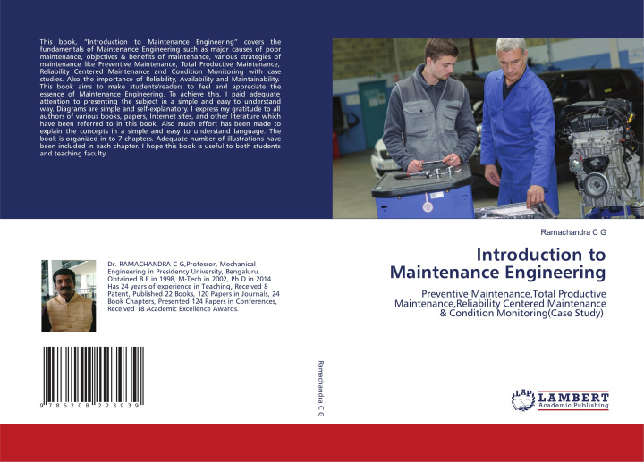 Kniha Introduction to Maintenance Engineering Ramachandra C G