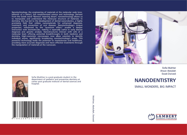 Knjiga NANODENTISTRY Sofia Mukhtar