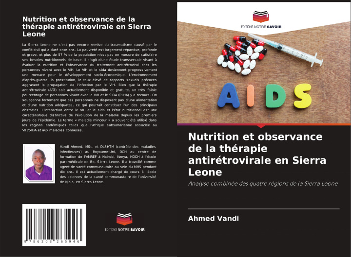 Buch Nutrition et observance de la thérapie antirétrovirale en Sierra Leone Ahmed Vandi