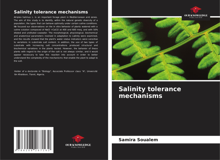 Boek Salinity tolerance mechanisms Samira SOUALEM