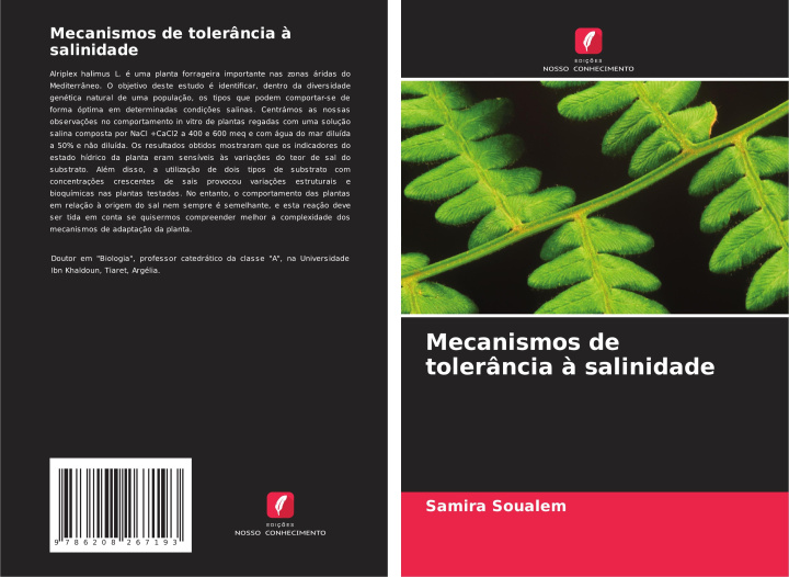 Buch Mecanismos de tolerância à salinidade Samira SOUALEM