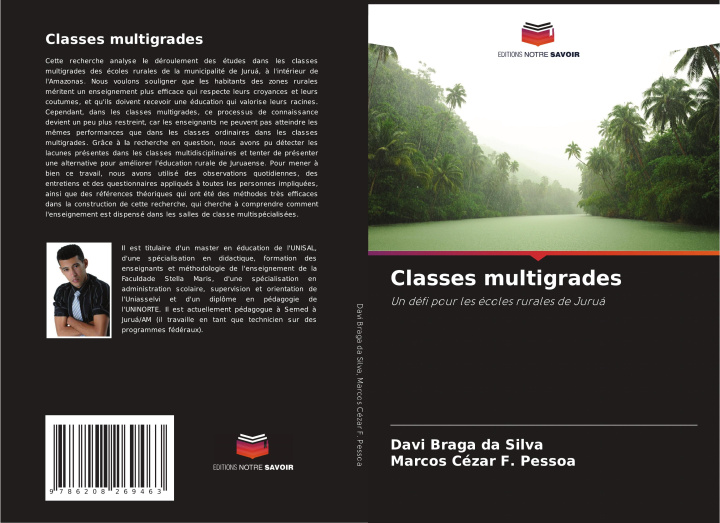 Knjiga Classes multigrades Davi Braga da Silva