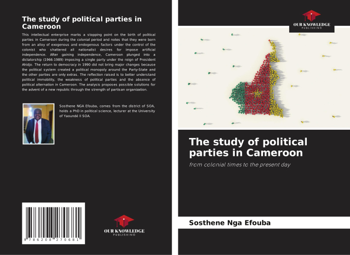 Buch The study of political parties in Cameroon Sosthène NGA EFOUBA