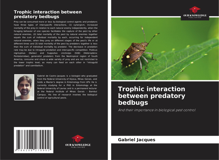 Knjiga Trophic interaction between predatory bedbugs Gabriel Jacques