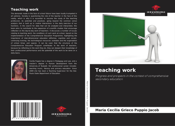 Knjiga Teaching work Maria Cecília Grieco Puppio Jacob