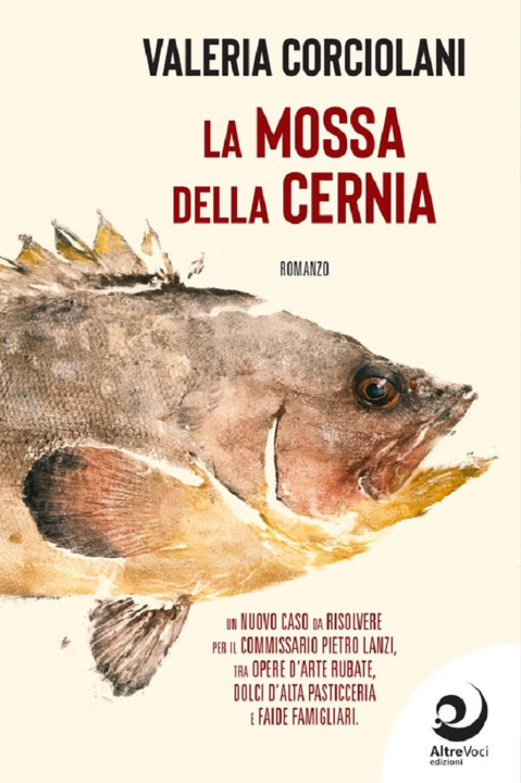 Kniha mossa della cernia Valeria Corciolani