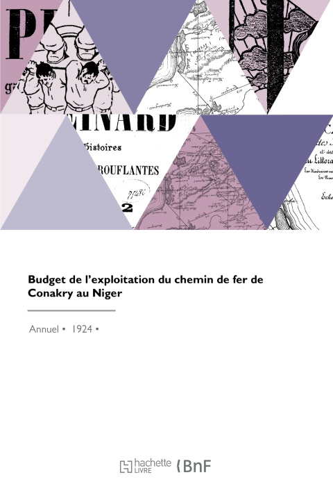 Buch Budget de l'exploitation du chemin de fer de Conakry au Niger 