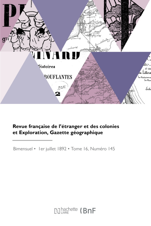 Buch Revue française de l'étranger et des colonies et Exploration, Gazette géographique Jean-Baptiste-Firmin Marbeau
