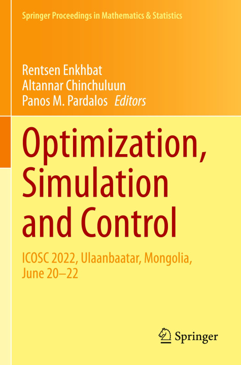 Knjiga Optimization, Simulation and Control Rentsen Enkhbat