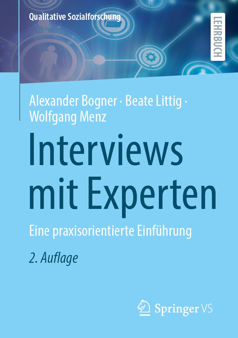 Book Interviews mit Experten Alexander Bogner