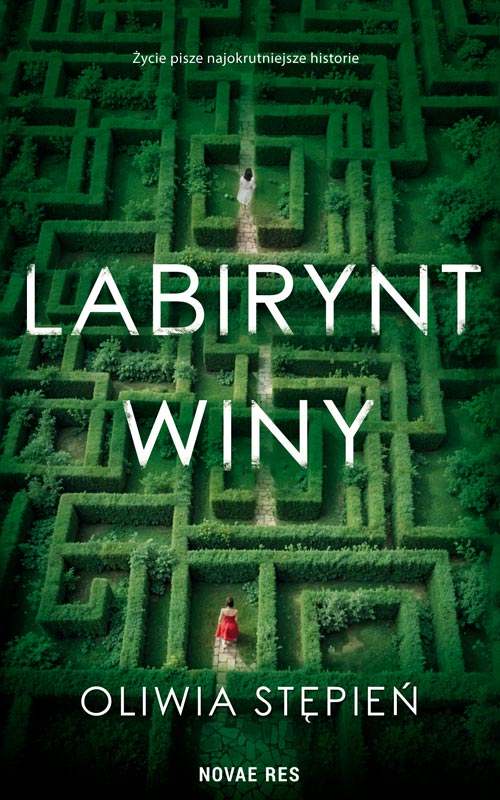 Knjiga Labirynt winy Oliwia Stępień