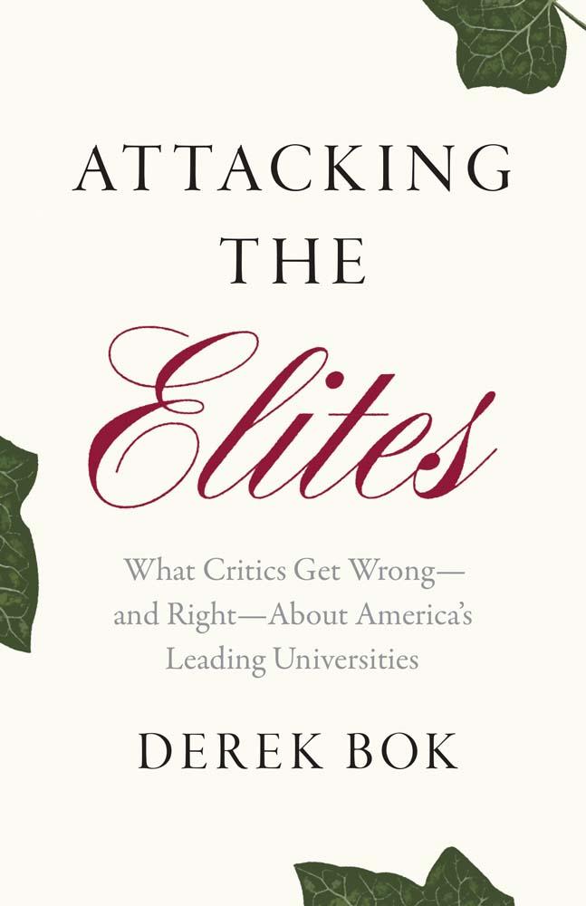 Knjiga Attacking the Elites Derek Bok