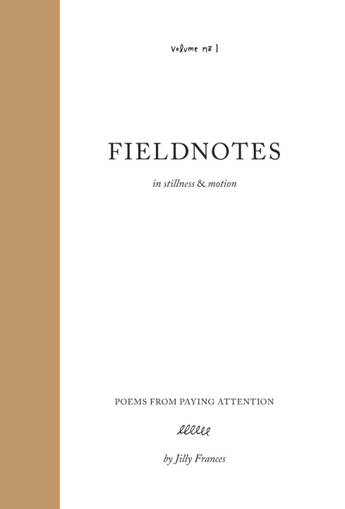 Knjiga Fieldnotes Jilly Frances