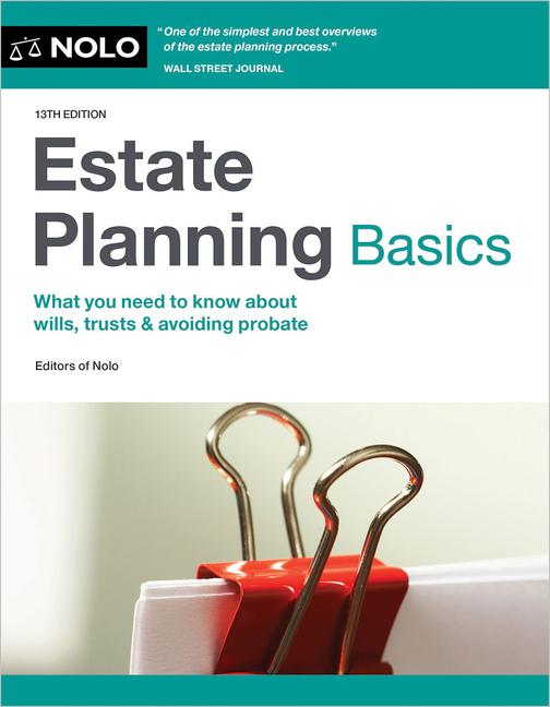 Book Estate Planning Basics E13