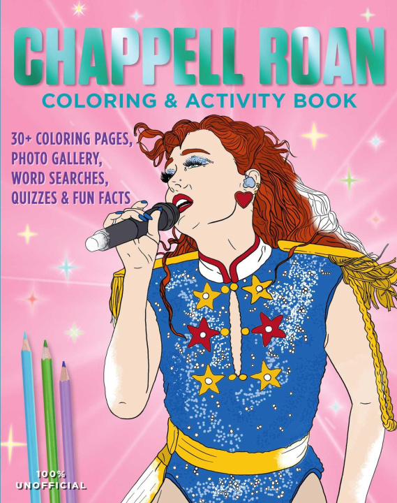 Βιβλίο Chappell Roan Coloring & Activity Book Editors of Thunder Bay Press