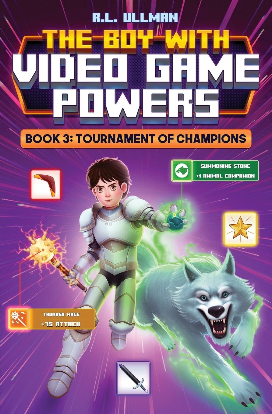 Boek The Boy with Video Game Powers R.L. Ullman