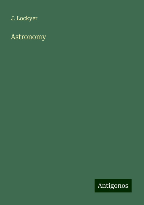Knjiga Astronomy 