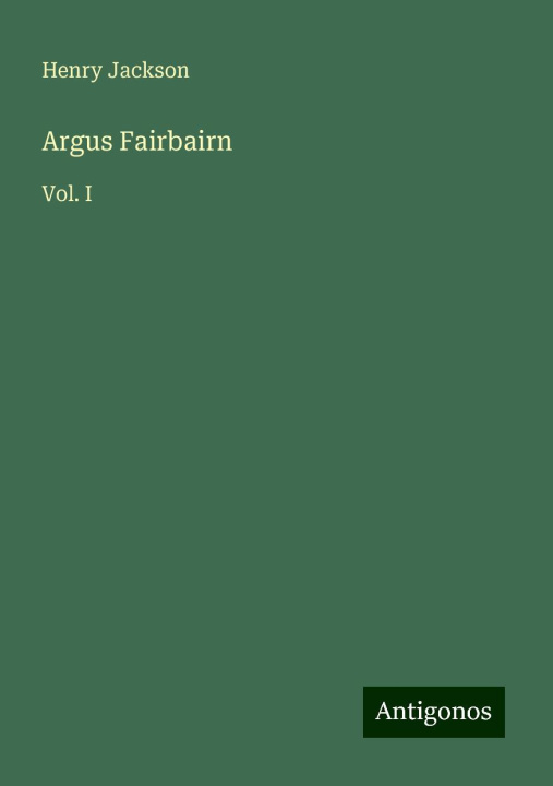 Knjiga Argus Fairbairn 