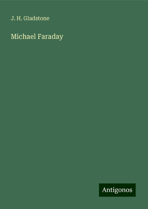 Knjiga Michael Faraday 