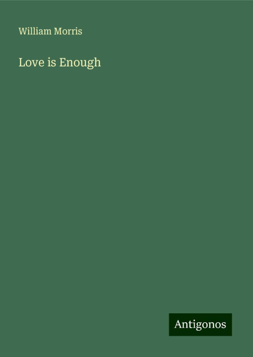 Knjiga Love is Enough 