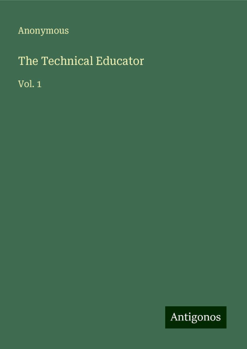 Knjiga The Technical Educator 