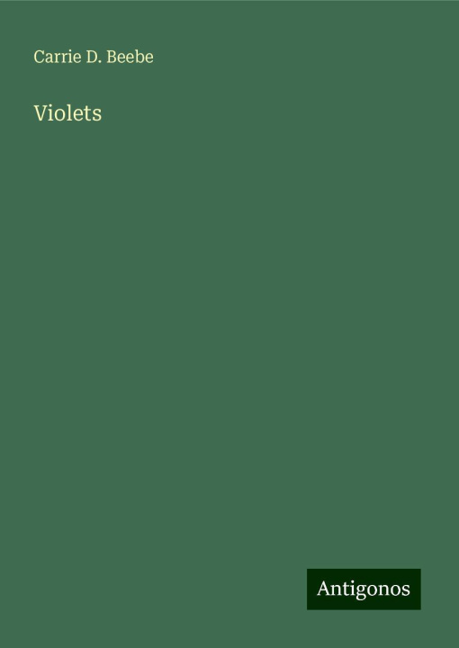 Knjiga Violets 