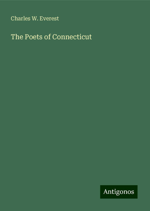 Buch The Poets of Connecticut 