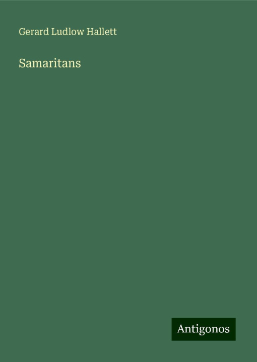Knjiga Samaritans 