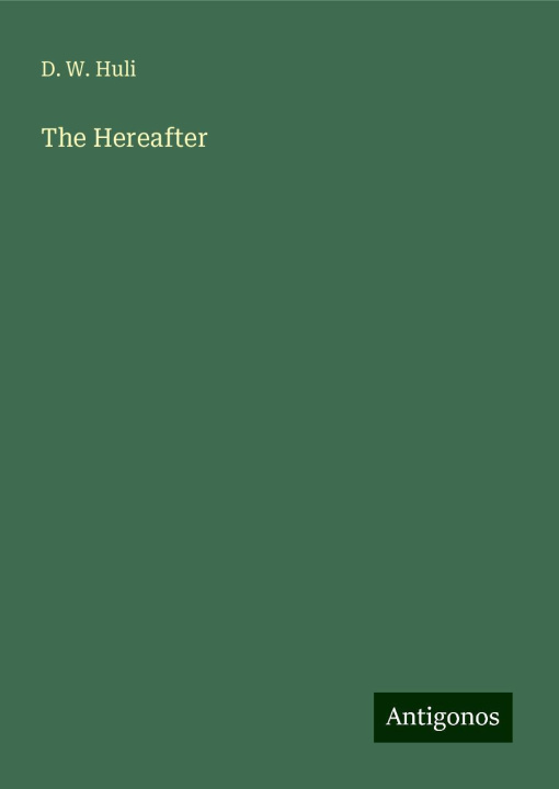 Knjiga The Hereafter 