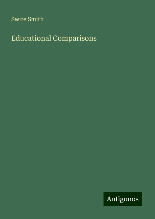 Knjiga Educational Comparisons 