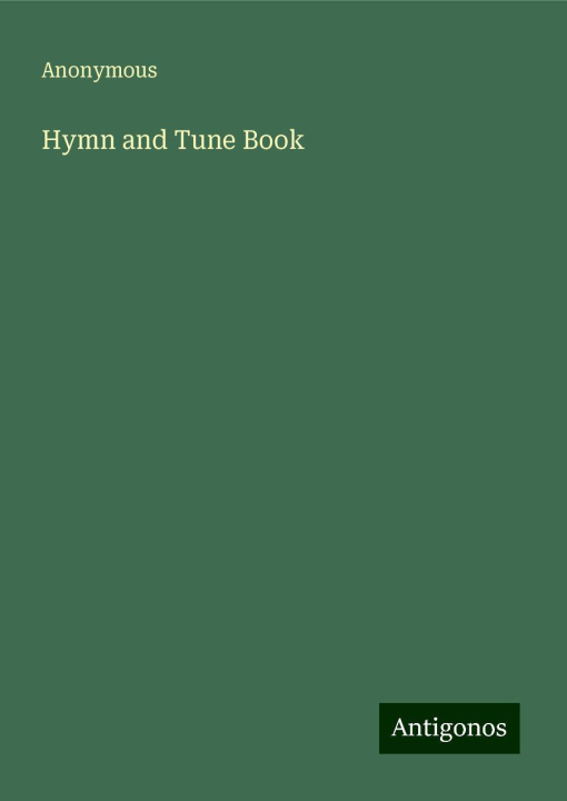 Buch Hymn and Tune Book 