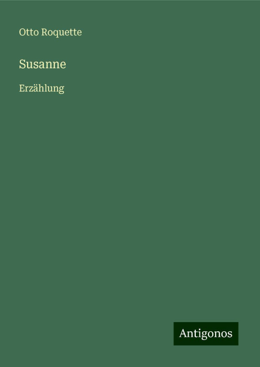 Boek Susanne Otto Roquette