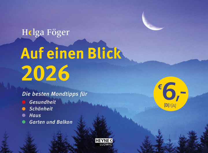 Kalender/Terminbuch Auf einen Blick 2026 Helga Föger