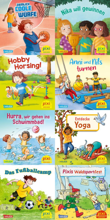 Libro Pixi-Box 305: Sport macht Spaß mit Pixi (8x8 Exemplare) diverse