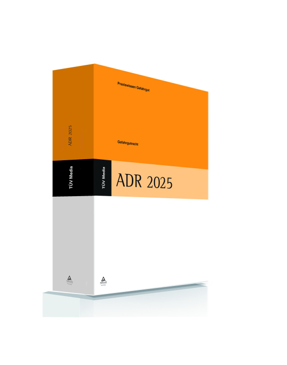 Livro ADR 2025 TÜV Media GmbH