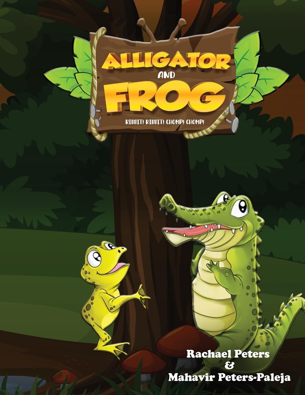 Buch Alligator and Frog Rachael Peters