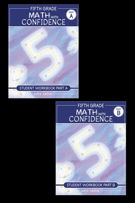 Könyv 5TH GRADE MATH W/CONFIDENCE WORKBKBUNDLE SNOW KATE