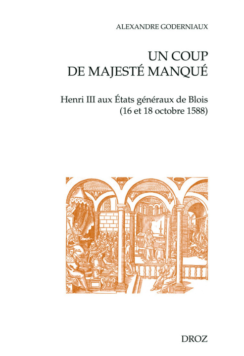 Knjiga Un coup de majesté manqué Goderniaux