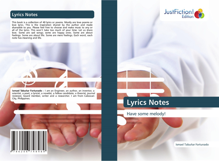 Knjiga Lyrics Notes Ismael Tabuñar Fortunado