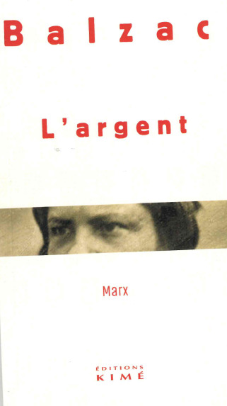 Kniha L'argent Honoré Balzac